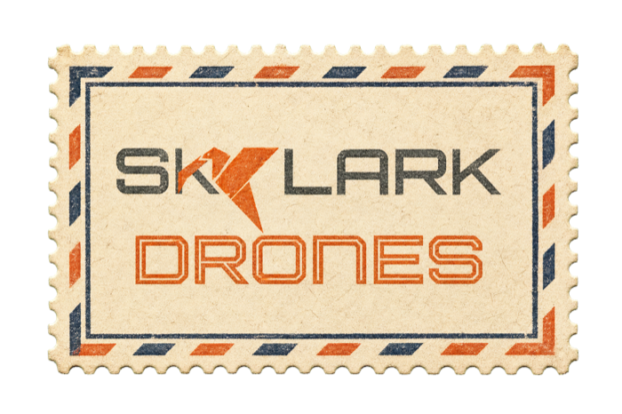 Skylark Drones postage stamp